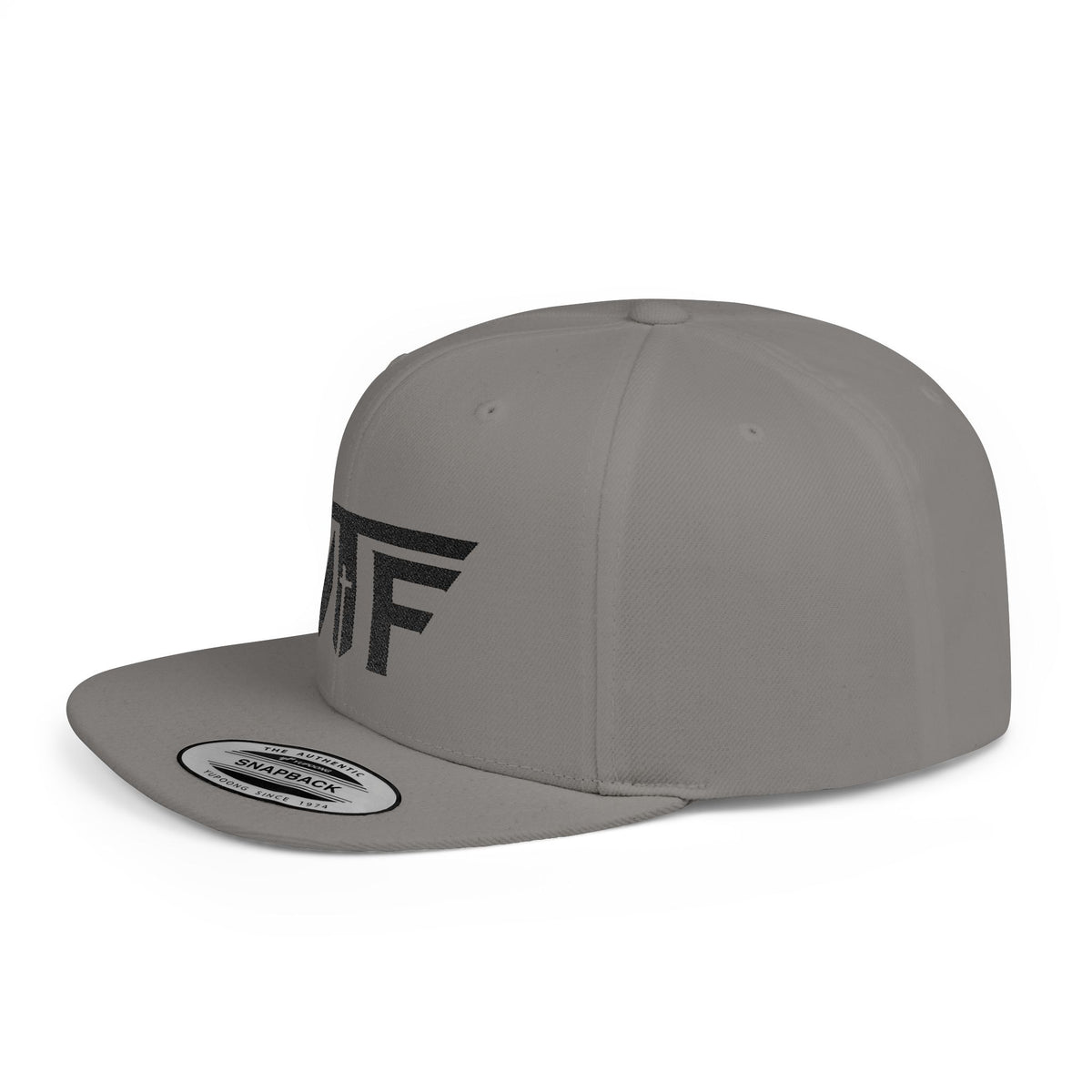 Winning Thru Faith Crown Cross Flat Bill Snapback Hat Urban Streetwear Cap, product view 9