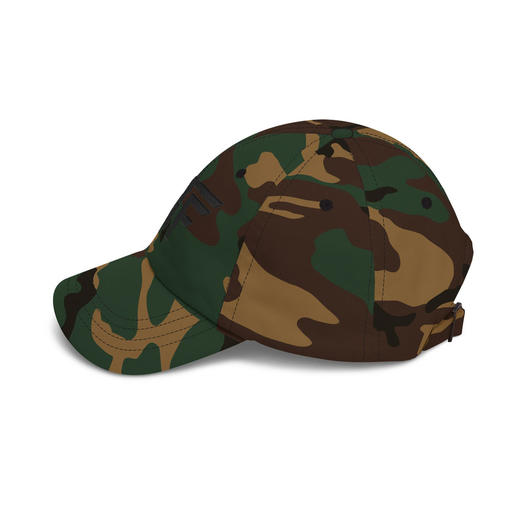 Winning Thru Faith Crown & Cross Embroidered Dad Cap, product view 20