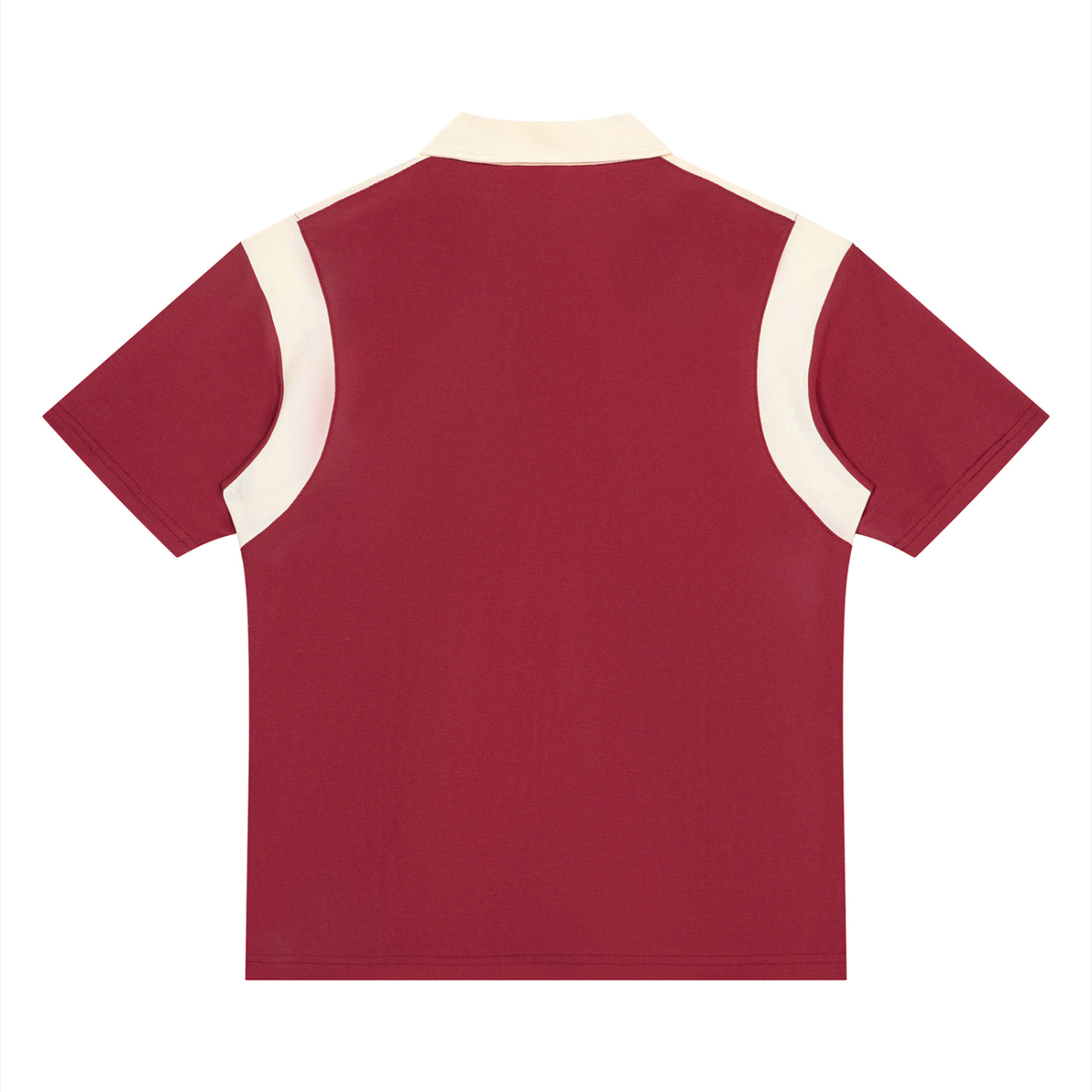 Winning Thru Faith Unisex Color-Block Quarter-Zip Polo Shirt, product view 4