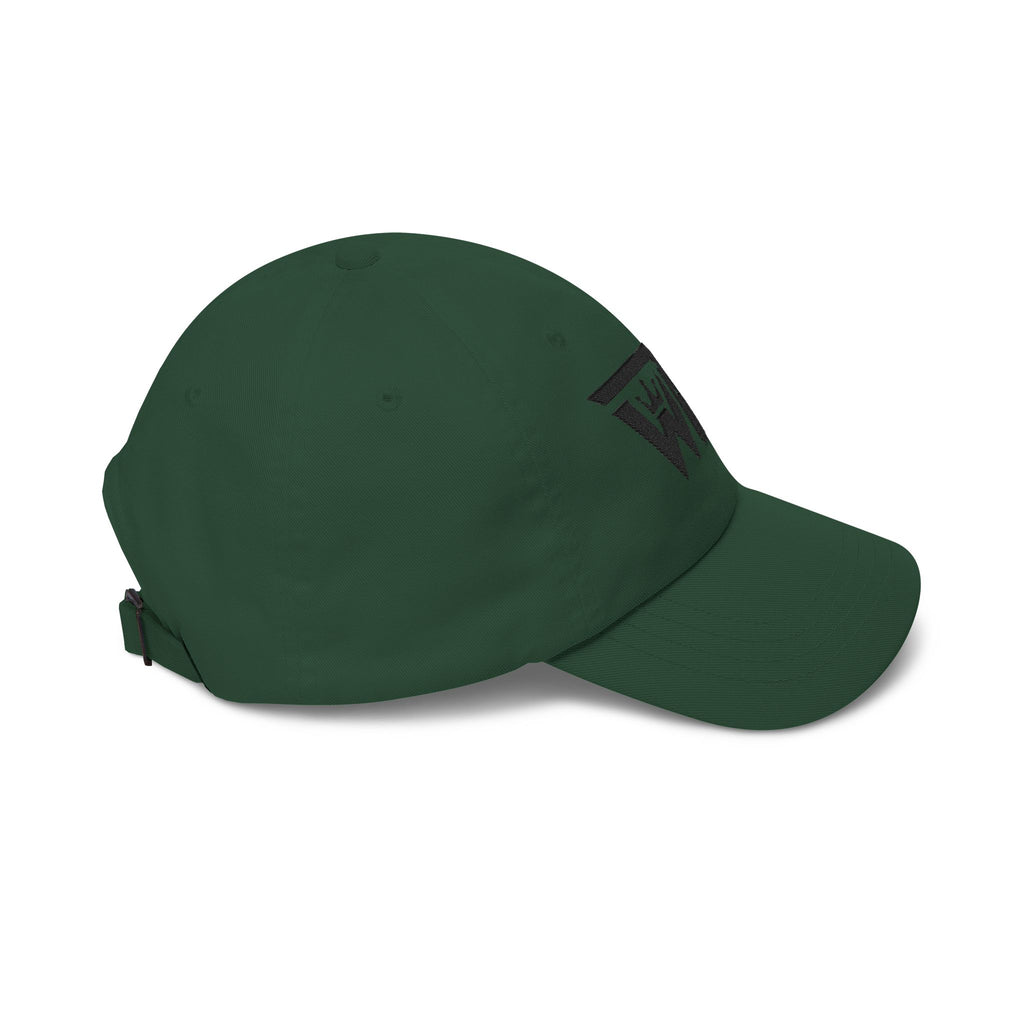 Winning Thru Faith Crown & Cross Embroidered Dad Cap, product view 24
