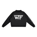 Winning Thru Faith Fleece Mock-Neck Crew Sweatshirt