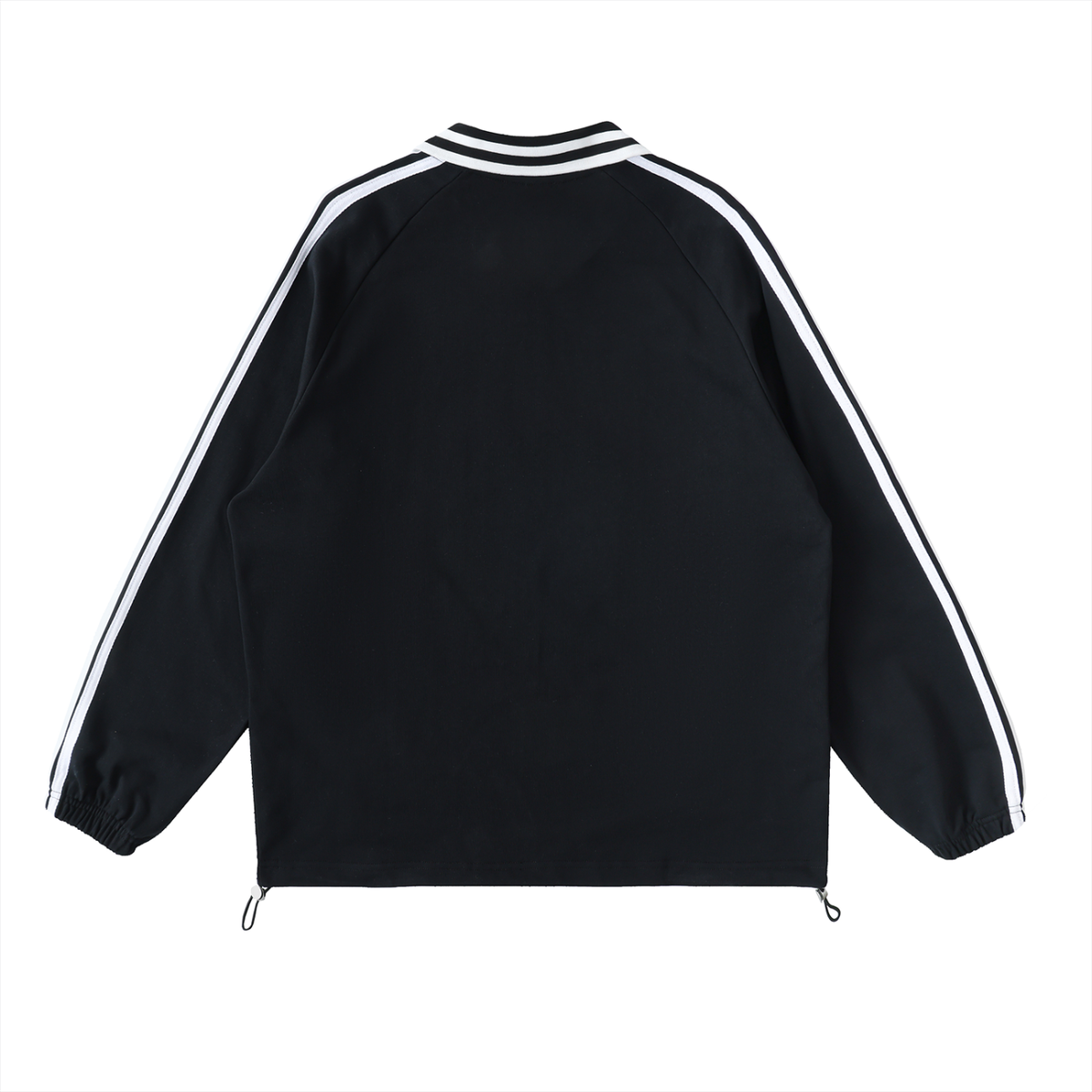 Winning Thru Faith Unisex Contrast-Stripe Collar Sweatshirt, product view 2