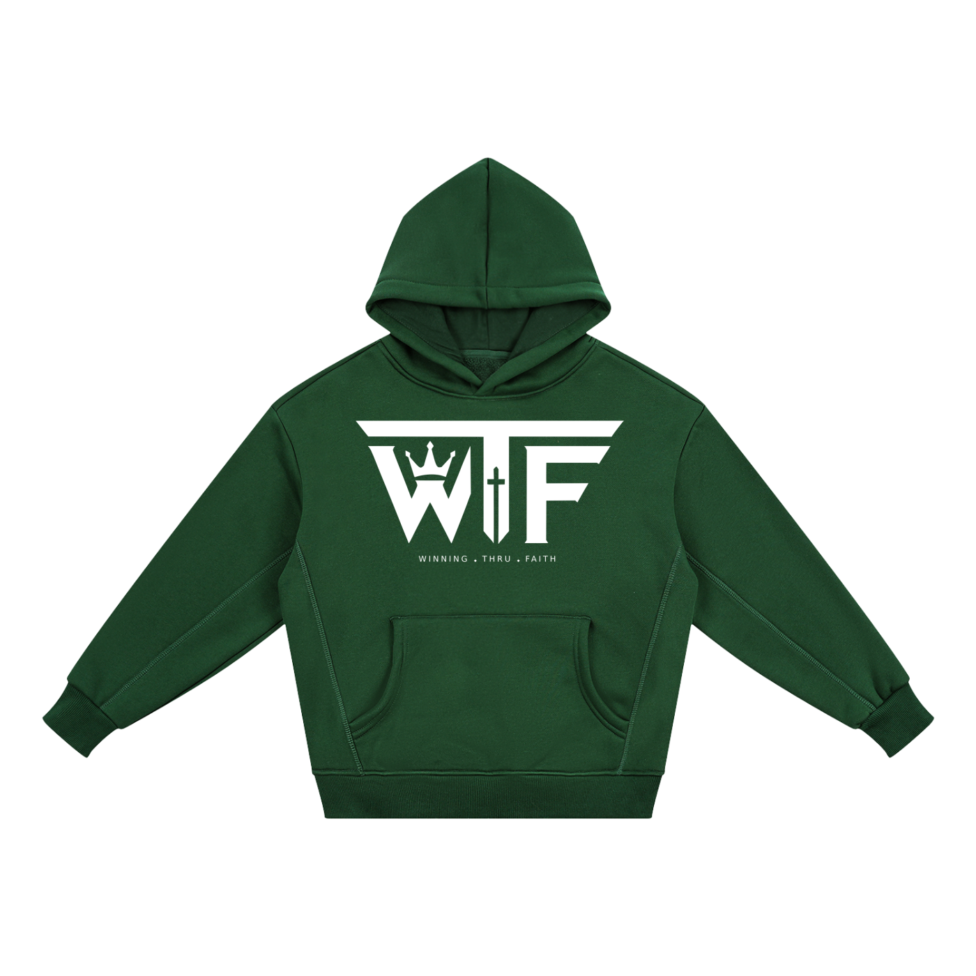Winning Thru Faith Kids’ Fleece Hoodie