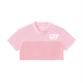 Winning Thru Faith Women’s Cropped Paneled V-Neck Jersey, product view 3