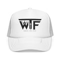 Winning Thru Faith Crown Logo Trucker Hat, product view 1
