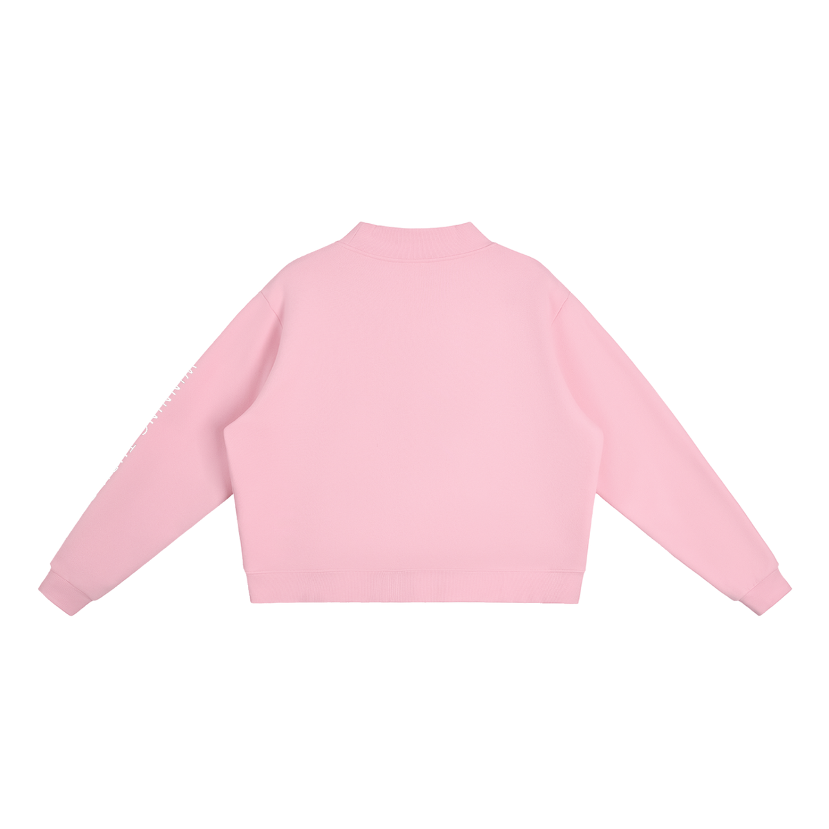 Winning Thru Faith Fleece Mock-Neck Crew Sweatshirt, product view 8