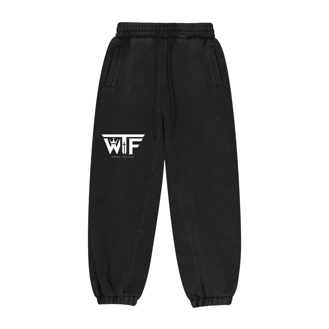 Winning Thru Faith Fleeced Jogger Sweatpants