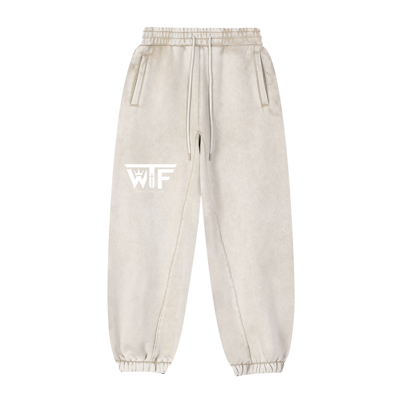 Winning Thru Faith Fleeced Jogger Sweatpants