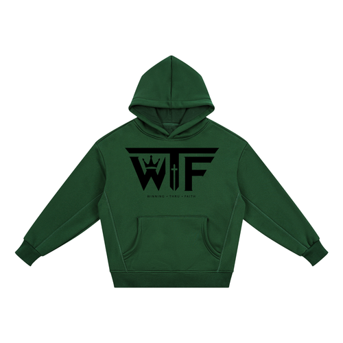 Winning Thru Faith Kids’ Fleece Hoodie, product view 1