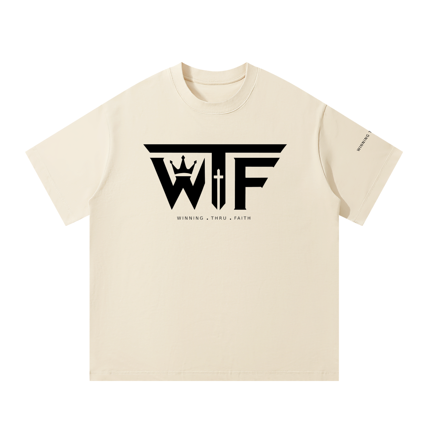 Winning Thru Faith Unisex Oversized T-Shirt