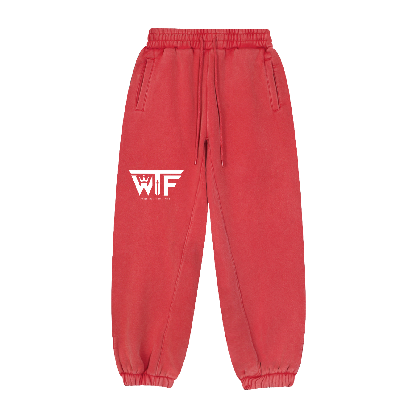 Winning Thru Faith Fleeced Jogger Sweatpants