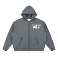 Winning Thru Faith Unisex Sparkle Full-Zip Boxy Hoodie, product view 3