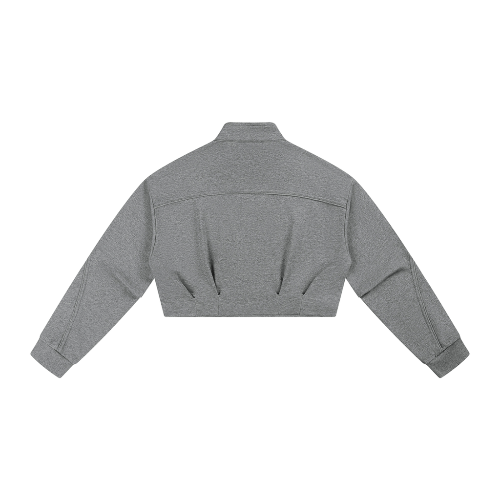Winning Thru Faith Women’s Button-Front Cropped Jacket, product view 4