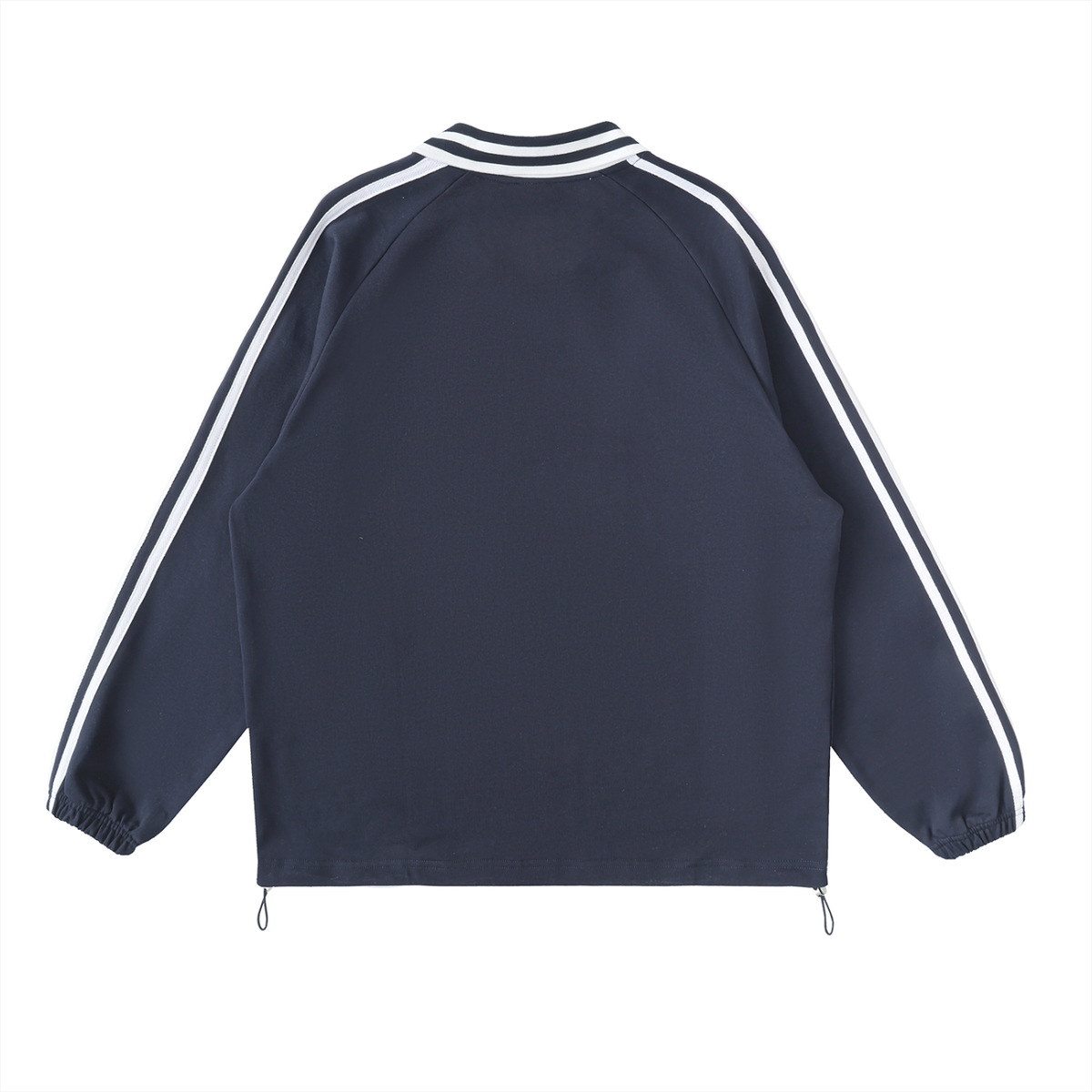 Winning Thru Faith Unisex Contrast-Stripe Collar Sweatshirt, product view 6